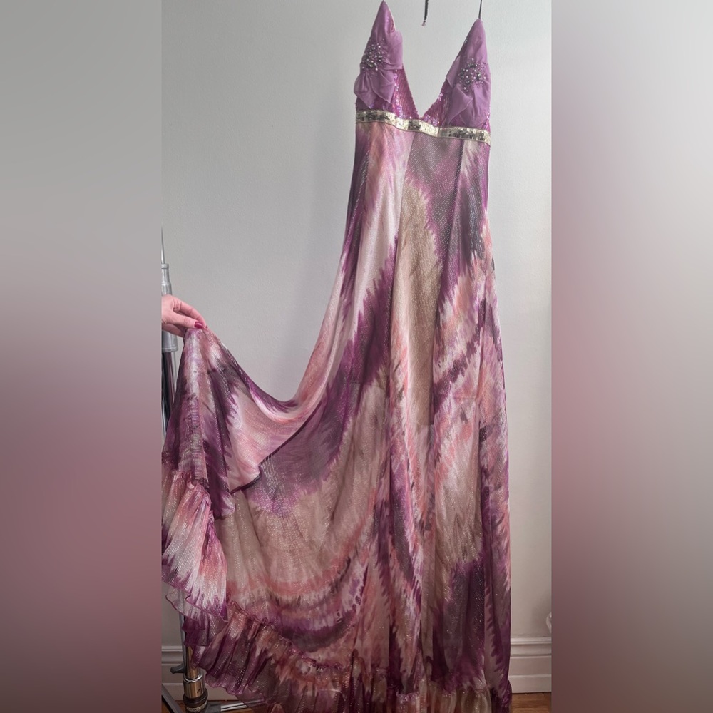 2004 Marciano Beaded Maxi Gown Size M